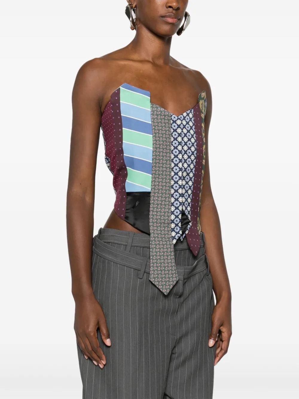 NEW RARE Moschino Tie Top - Picture 8 of 8